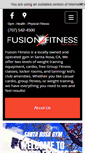 Mobile Screenshot of fusionfitness.biz